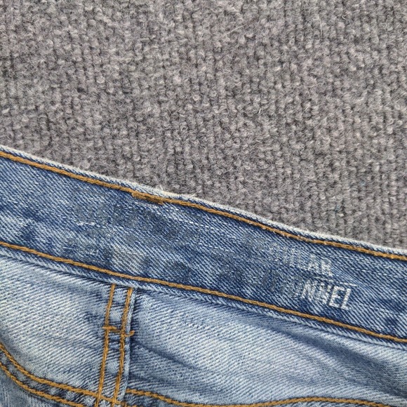 Levi's Signature Men's Regular Straight Jeans Blue Size 34x30 5-Pocket Cotton - Picture 9 of 14